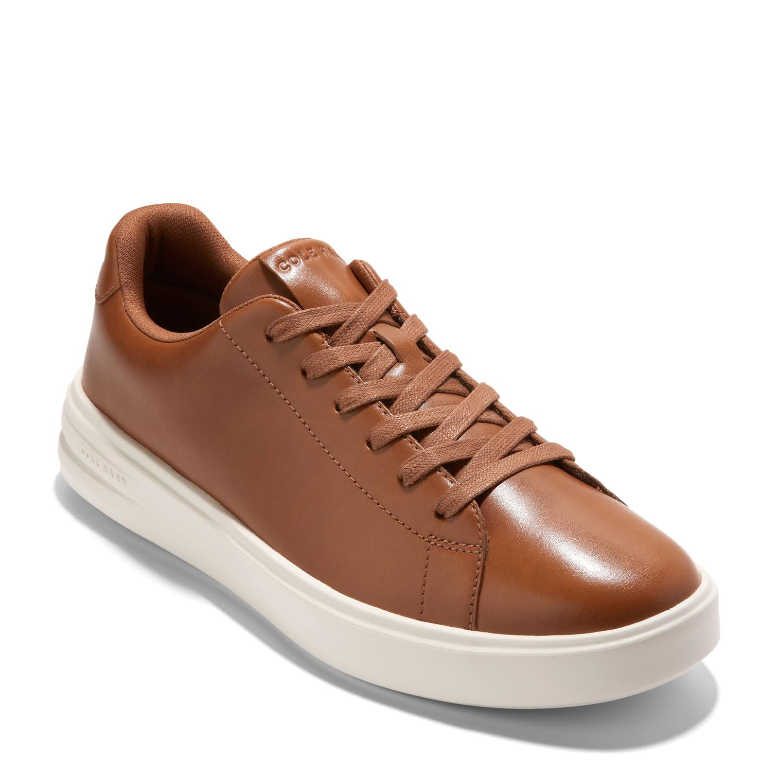 Cole Haan Men's Grand+ Court Sneakers, British Tan/Ivory