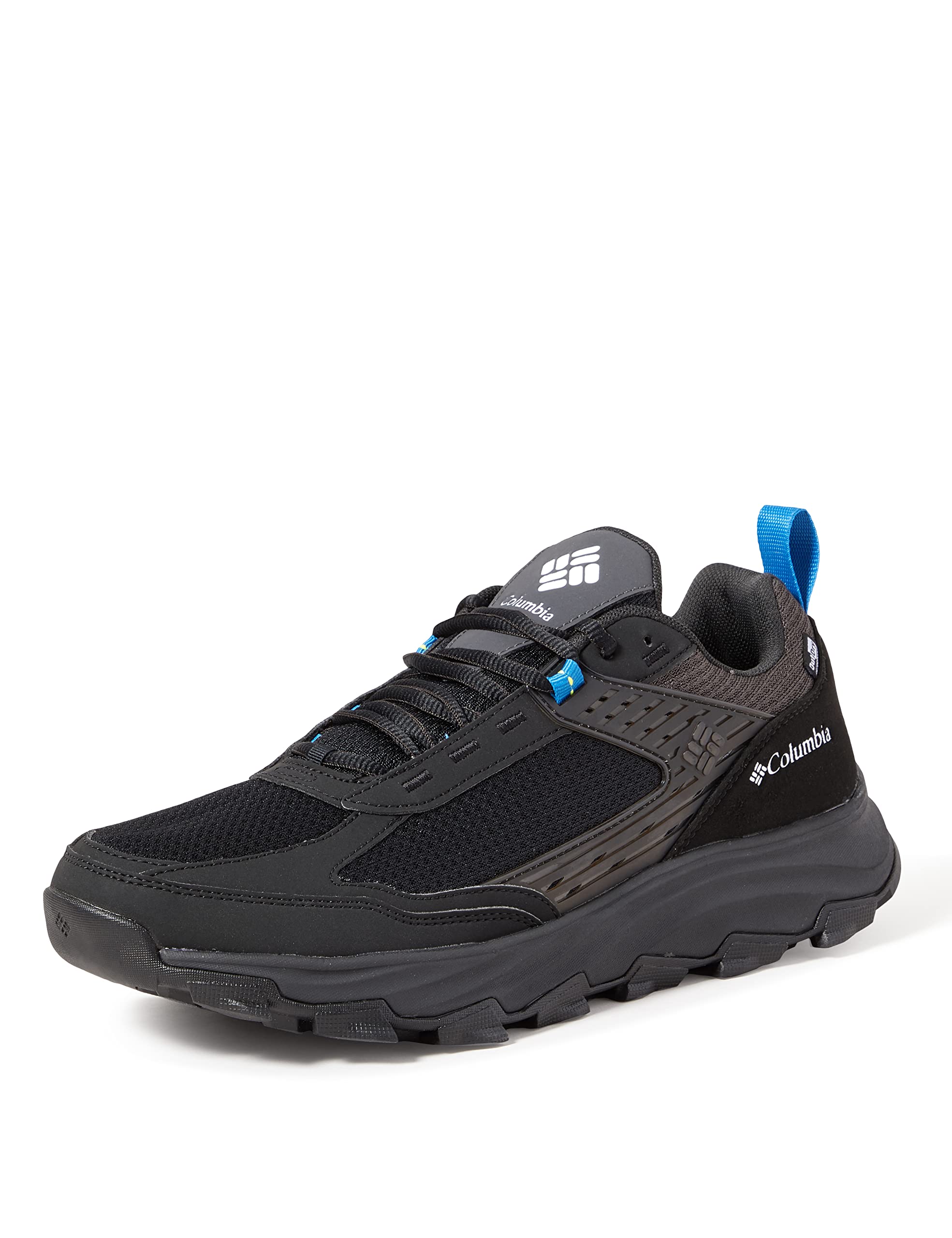 Columbia Men's Hatana Max Outdry Hiking Shoe, Black/White